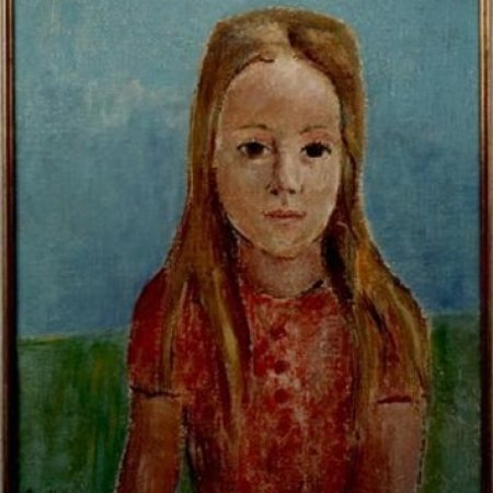Ariane, aînée des petites-filles de l'artiste