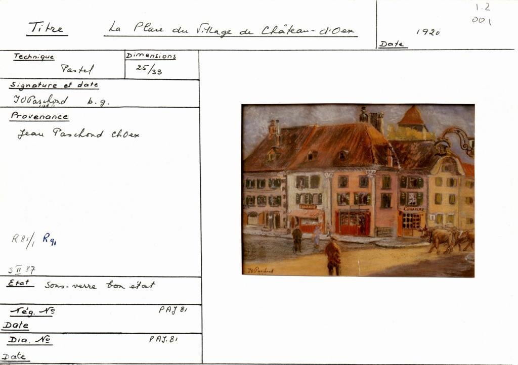 Scan de la fiche