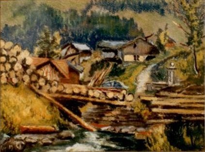 La scierie de Gérignoz