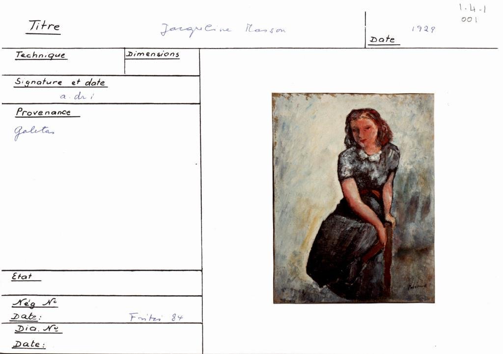 Scan de la fiche
