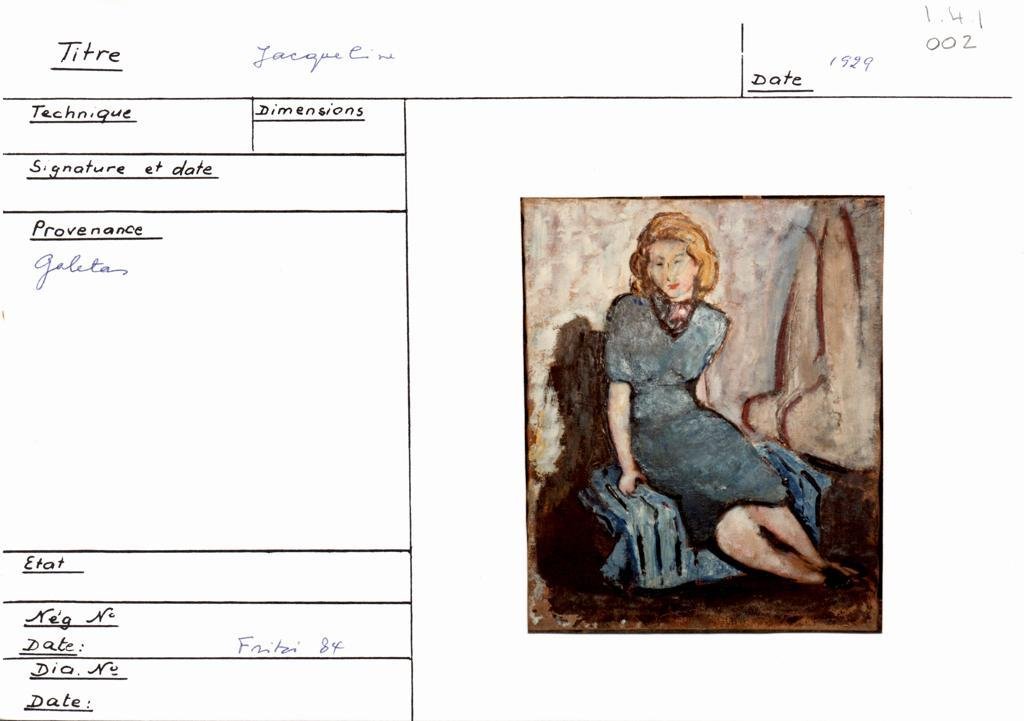 Scan de la fiche