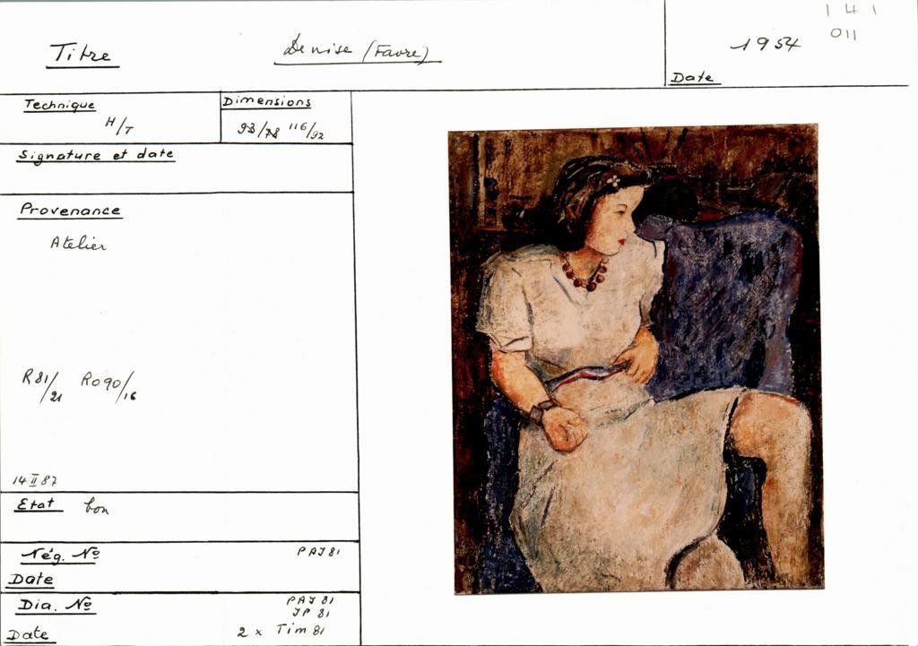 Scan de la fiche