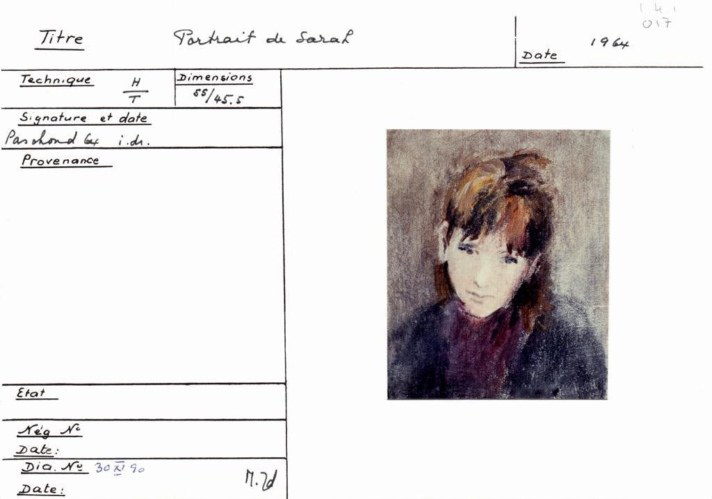 Scan de la fiche