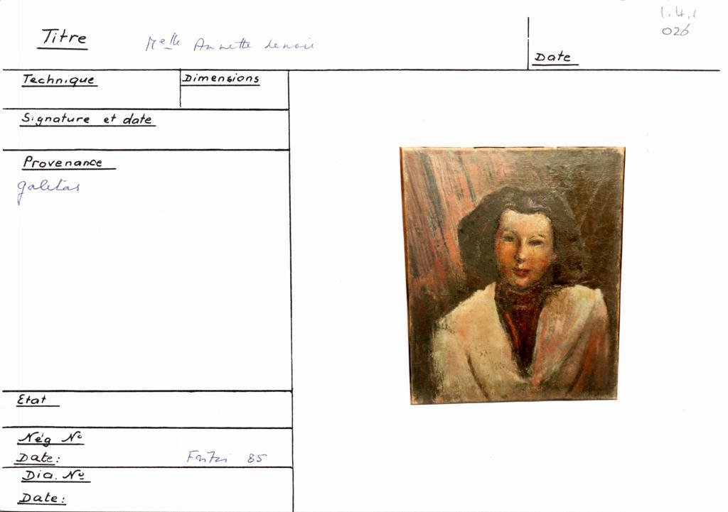 Scan de la fiche