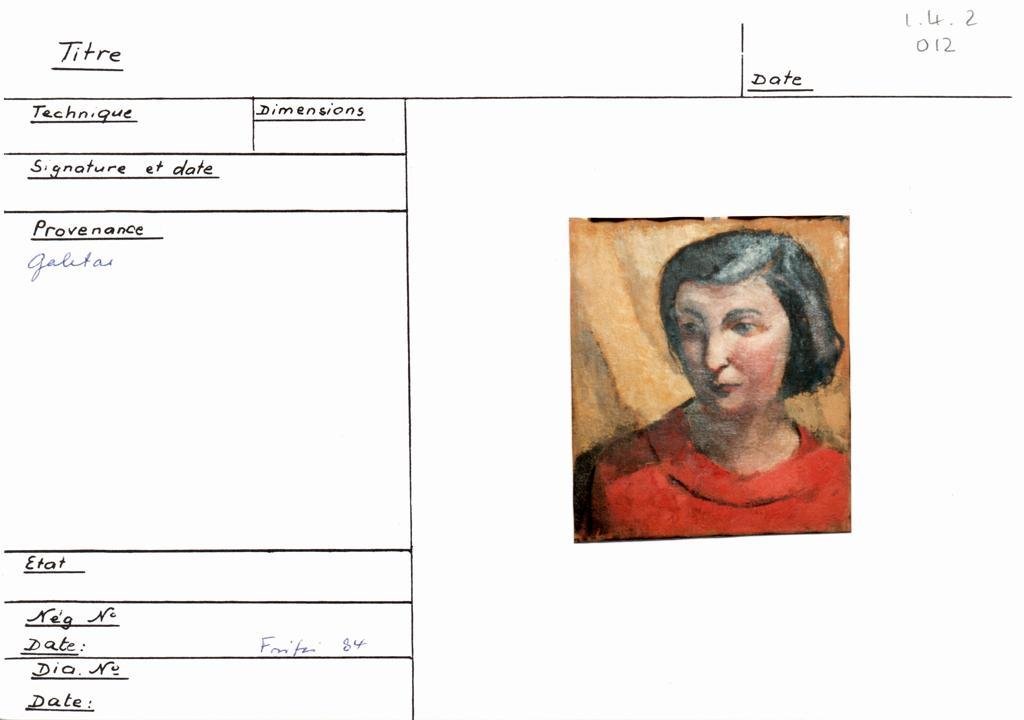 Scan de la fiche