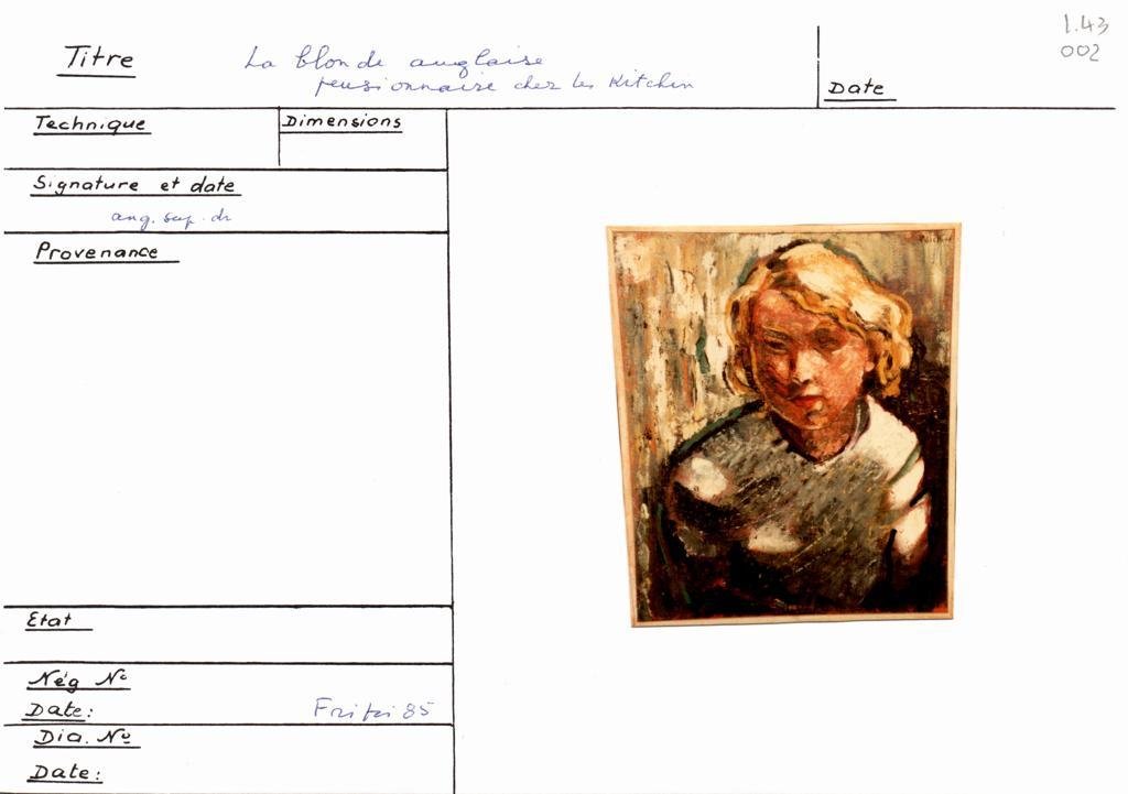 Scan de la fiche