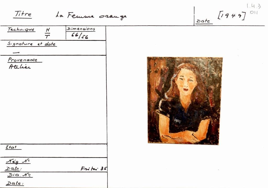 Scan de la fiche