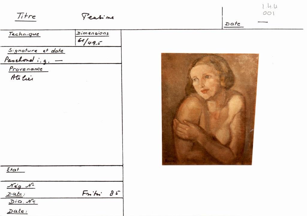Scan de la fiche