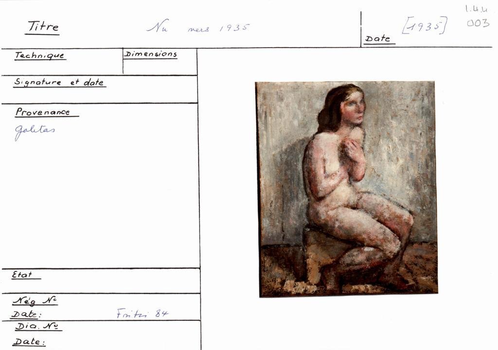 Scan de la fiche