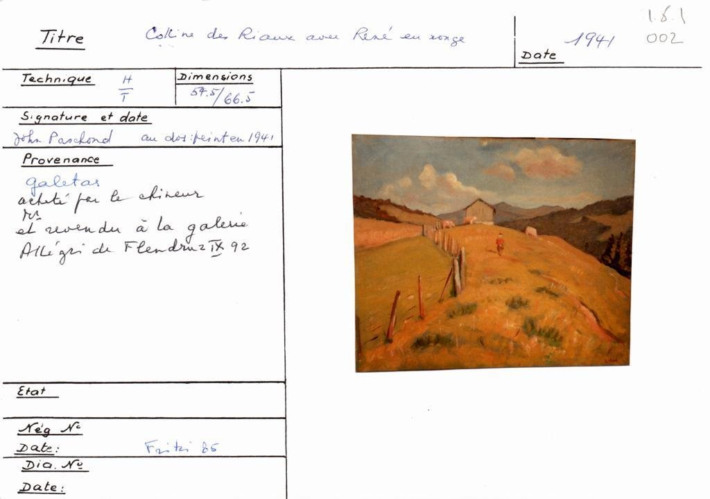 Scan de la fiche