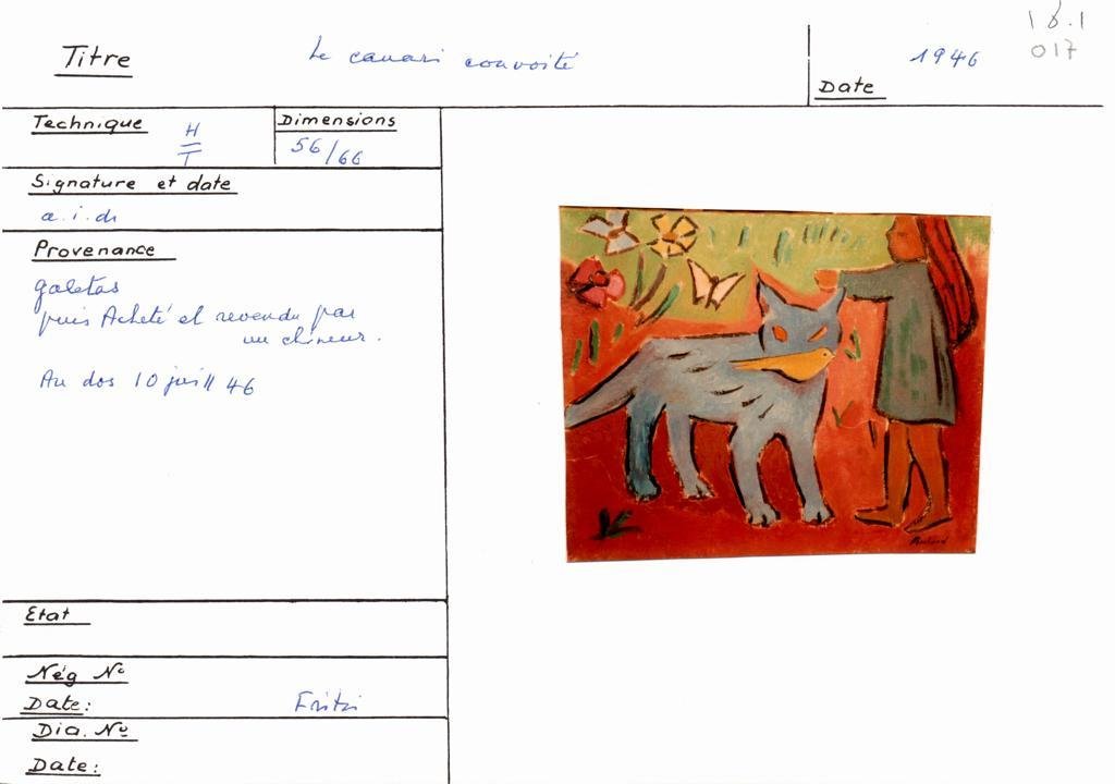 Scan de la fiche