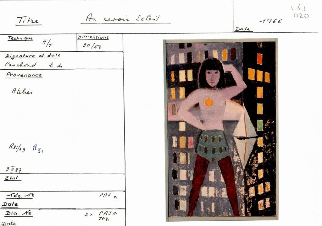 Scan de la fiche