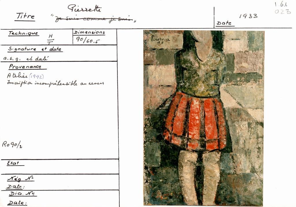 Scan de la fiche
