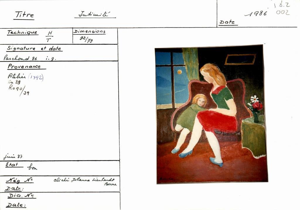 Scan de la fiche