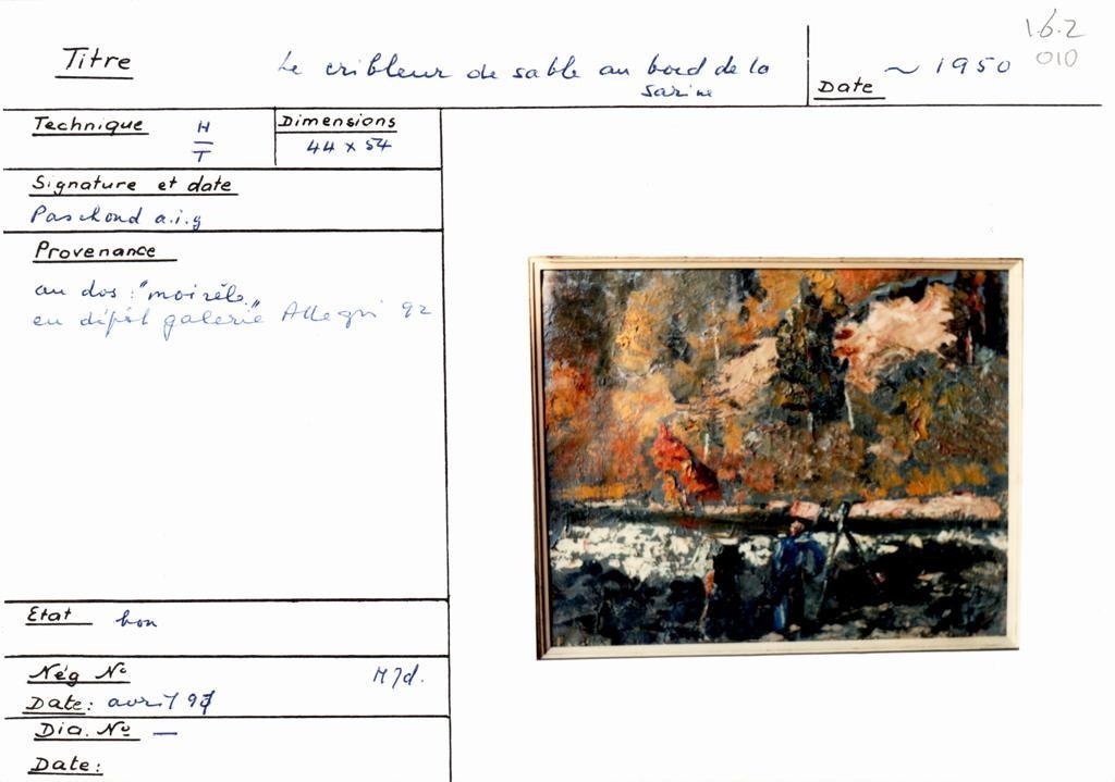 Scan de la fiche