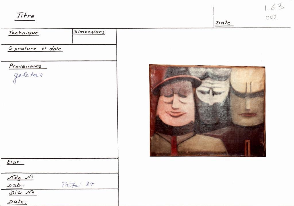 Scan de la fiche