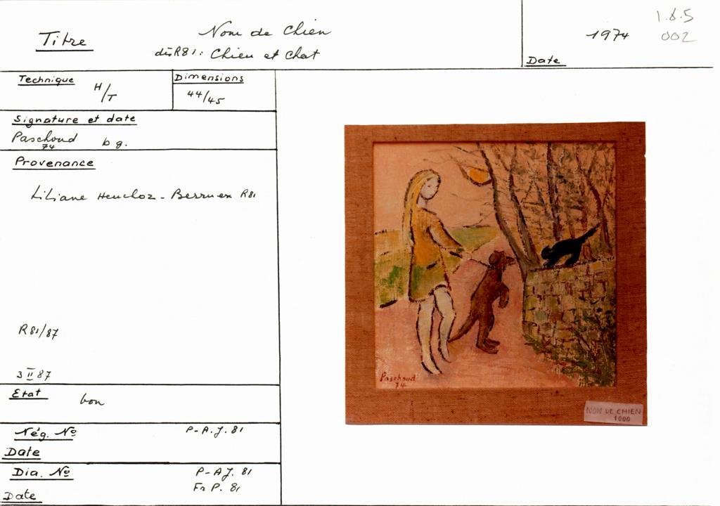 Scan de la fiche