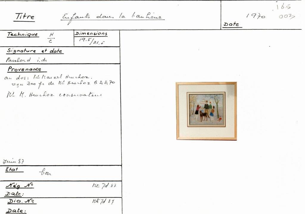 Scan de la fiche