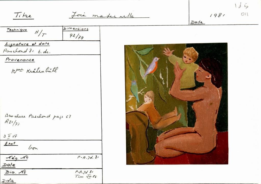 Scan de la fiche