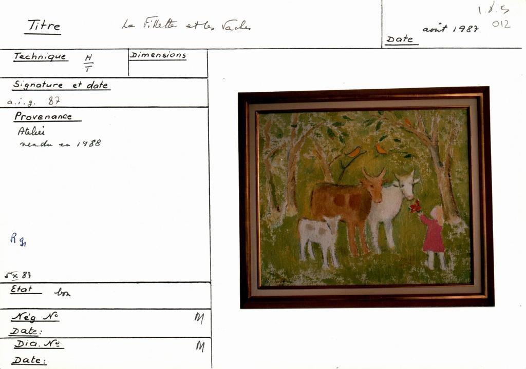 Scan de la fiche