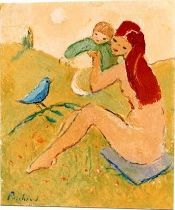 Scène champêtre ou surprise