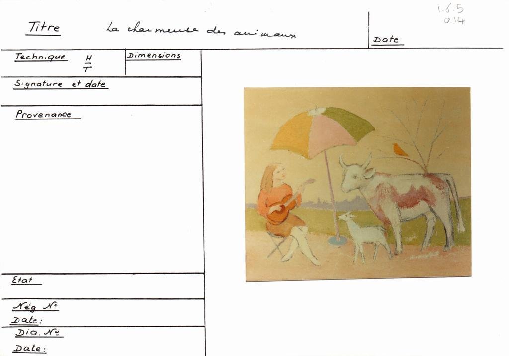 Scan de la fiche