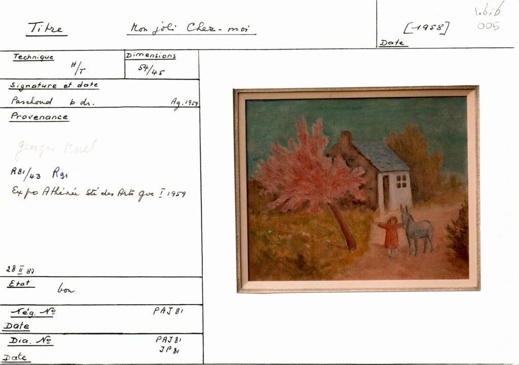 Scan de la fiche