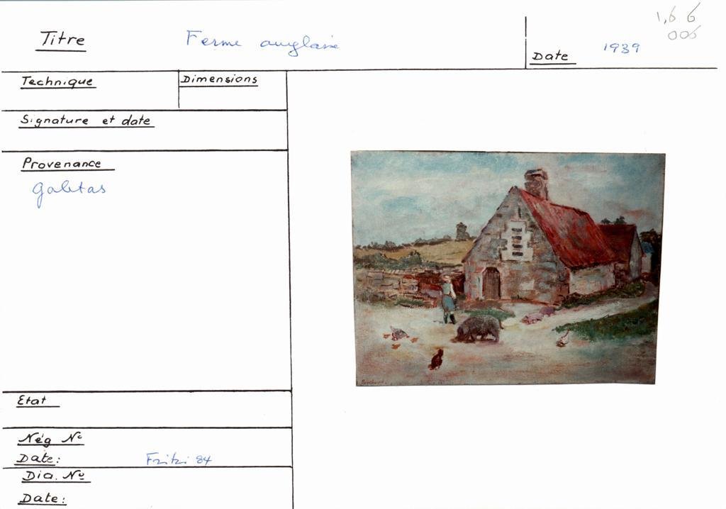 Scan de la fiche