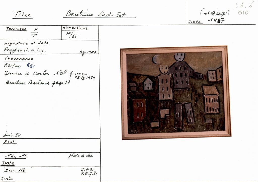 Scan de la fiche
