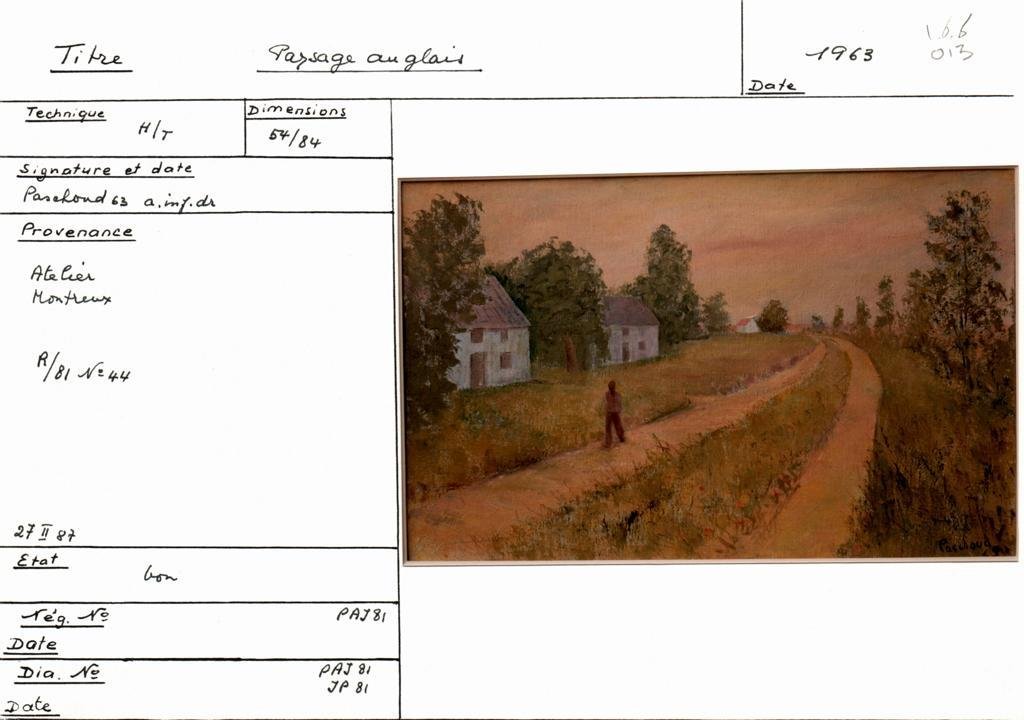 Scan de la fiche