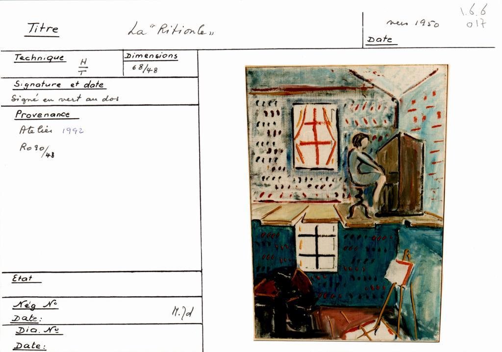 Scan de la fiche
