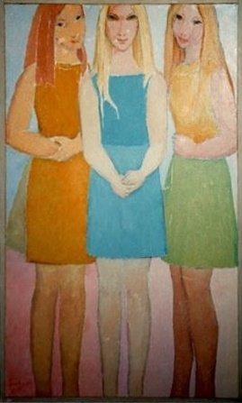 Les trois jeunes filles