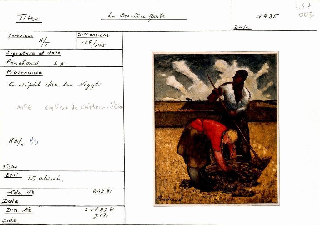 Scan de la fiche