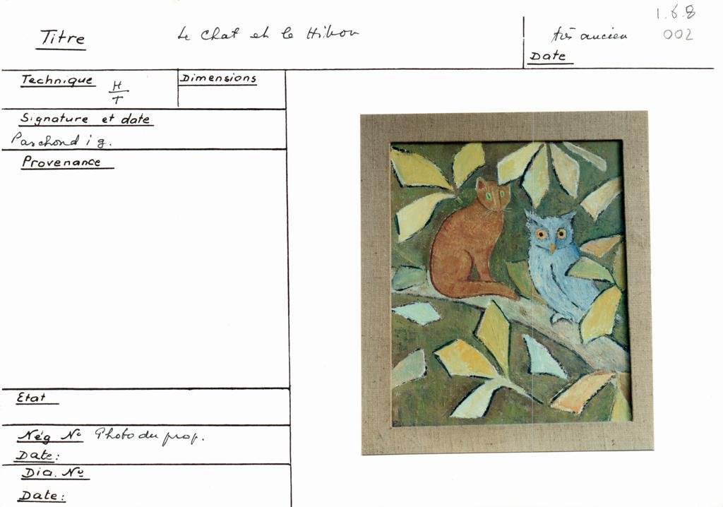 Scan de la fiche
