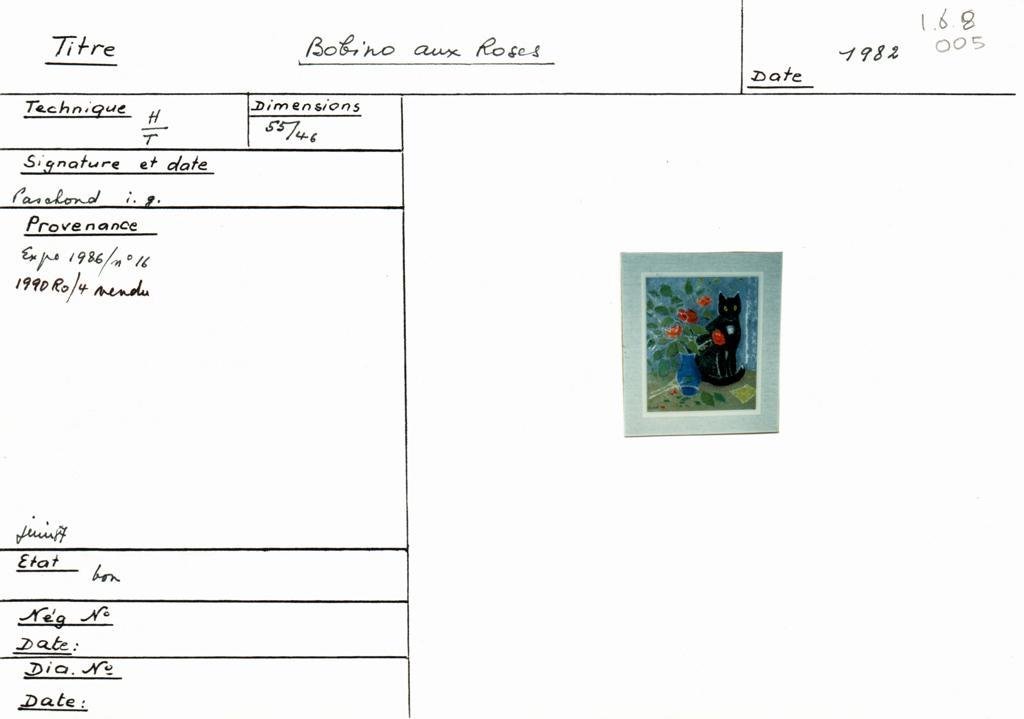 Scan de la fiche