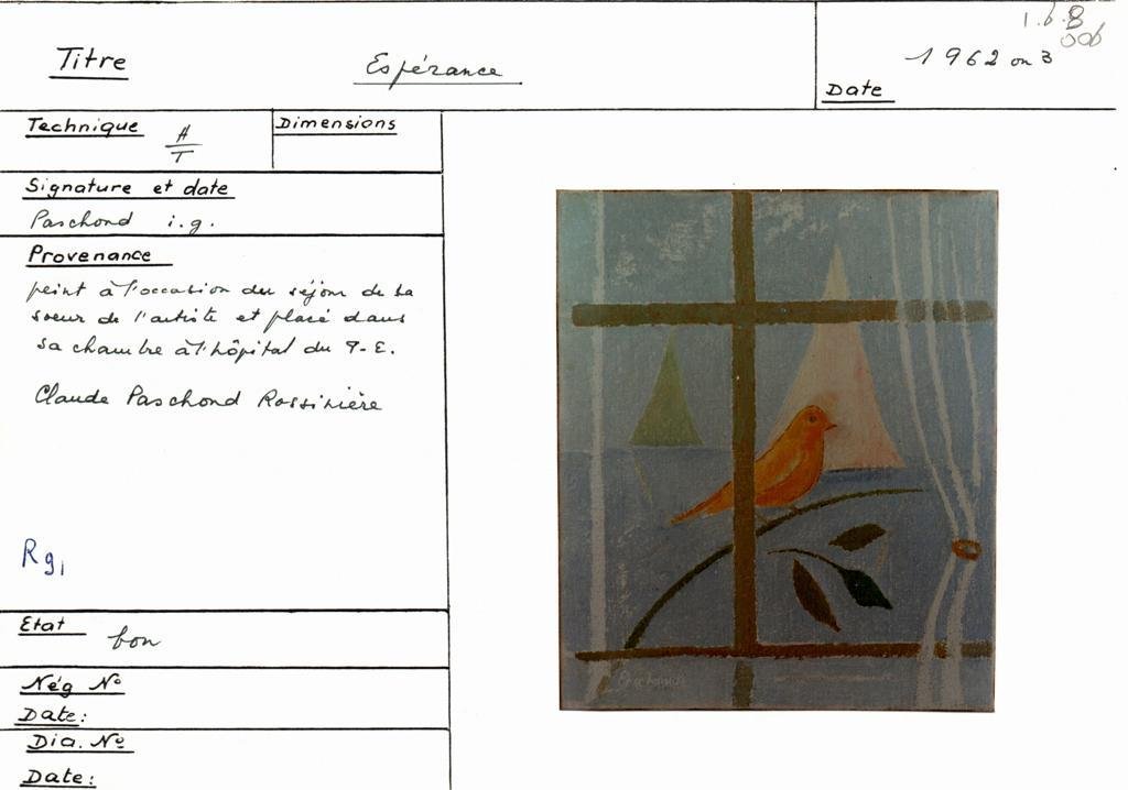 Scan de la fiche