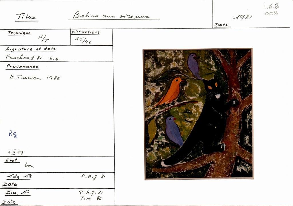 Scan de la fiche