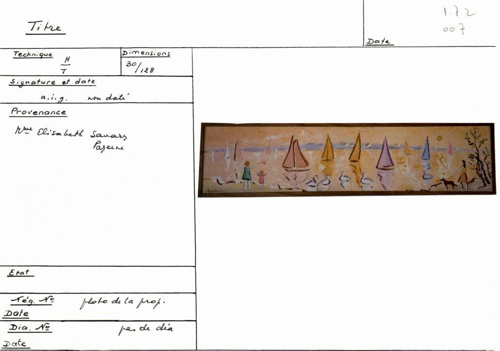 Scan de la fiche
