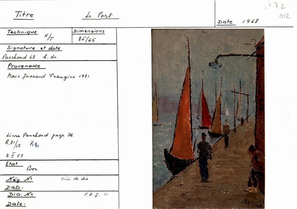 Scan de la fiche