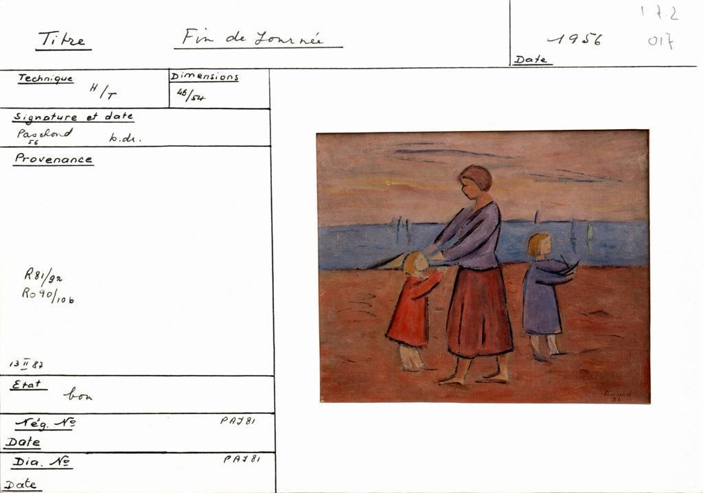 Scan de la fiche