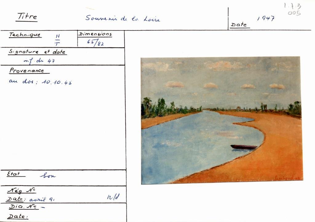 Scan de la fiche