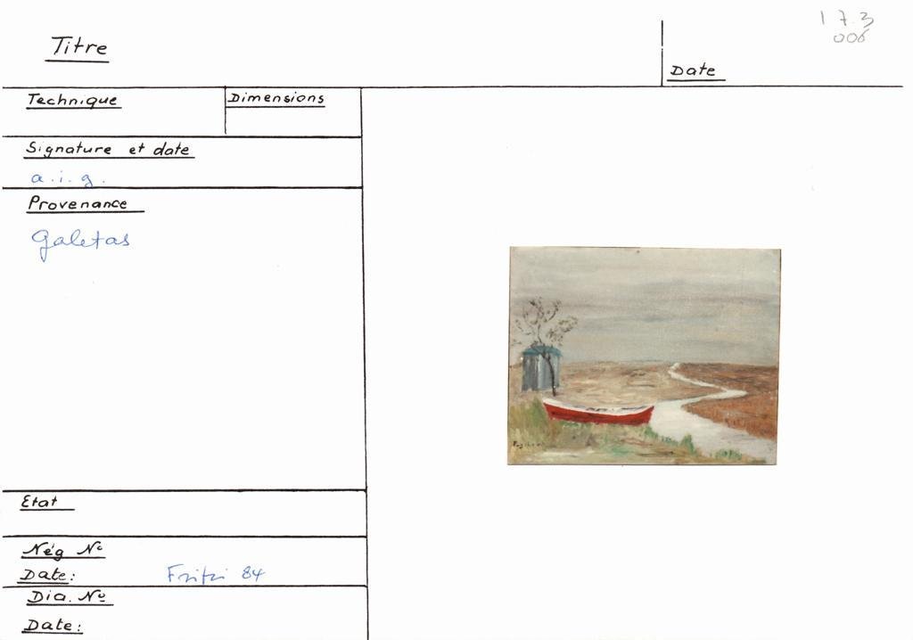 Scan de la fiche