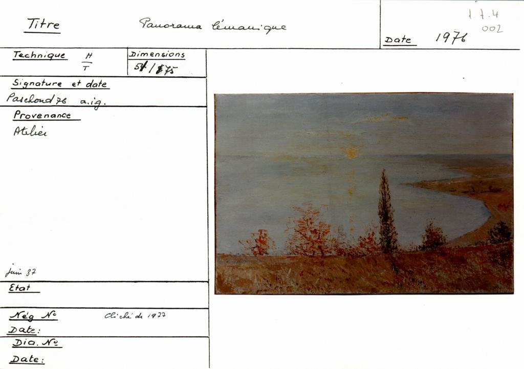Scan de la fiche