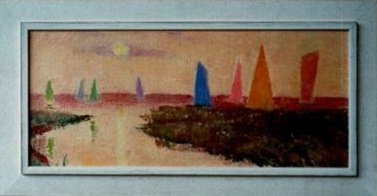 Les voiles Paysage imaginaire
