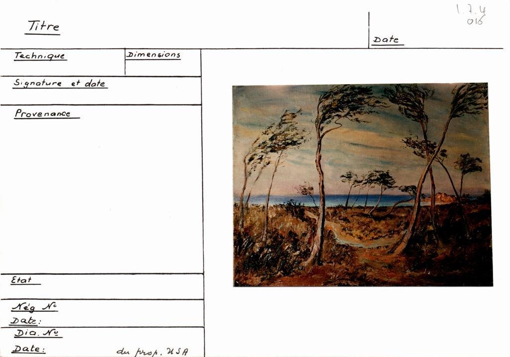Scan de la fiche