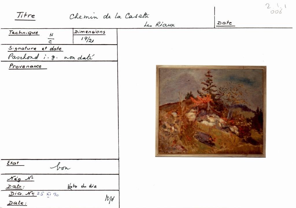 Scan de la fiche