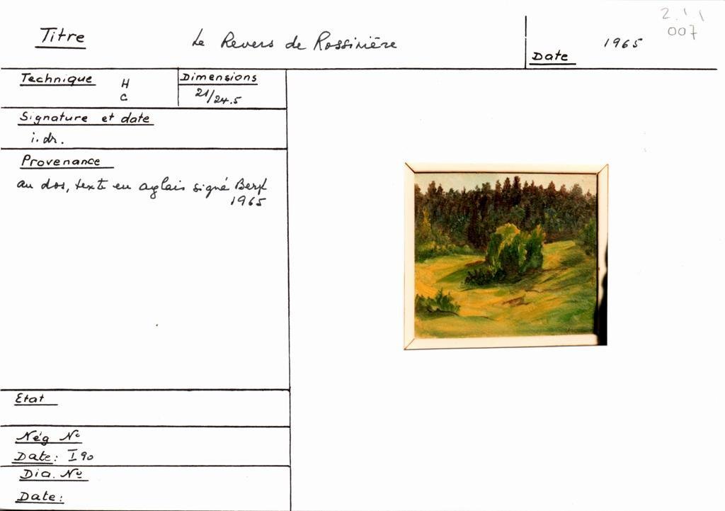 Scan de la fiche