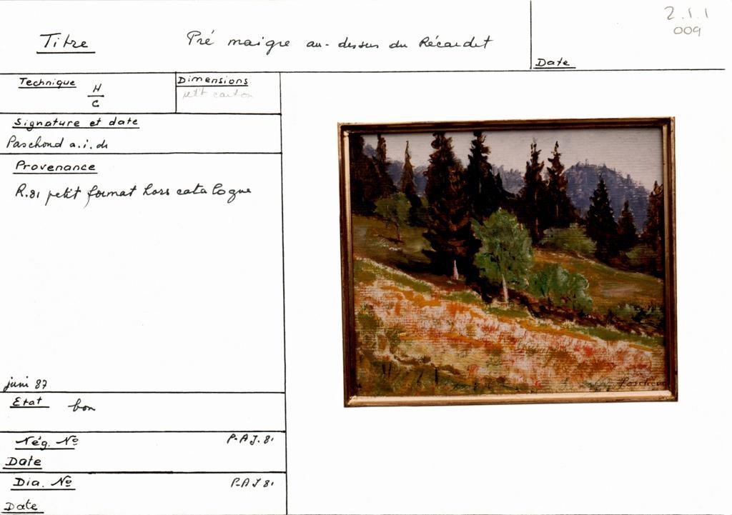 Scan de la fiche