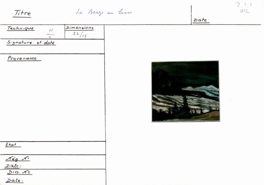 Scan de la fiche