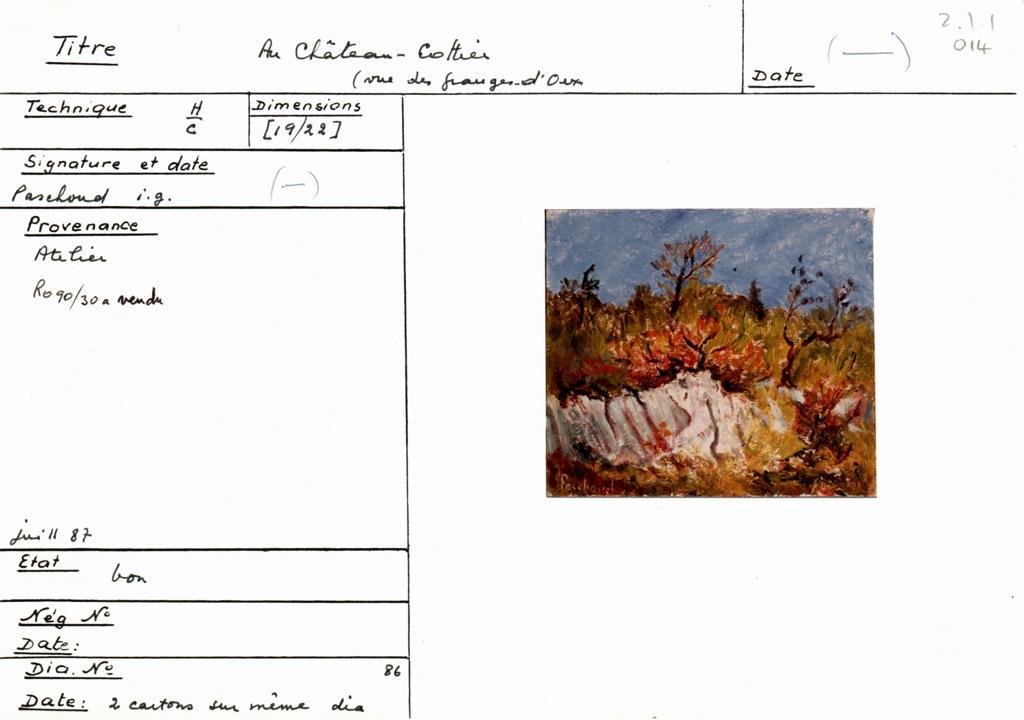 Scan de la fiche